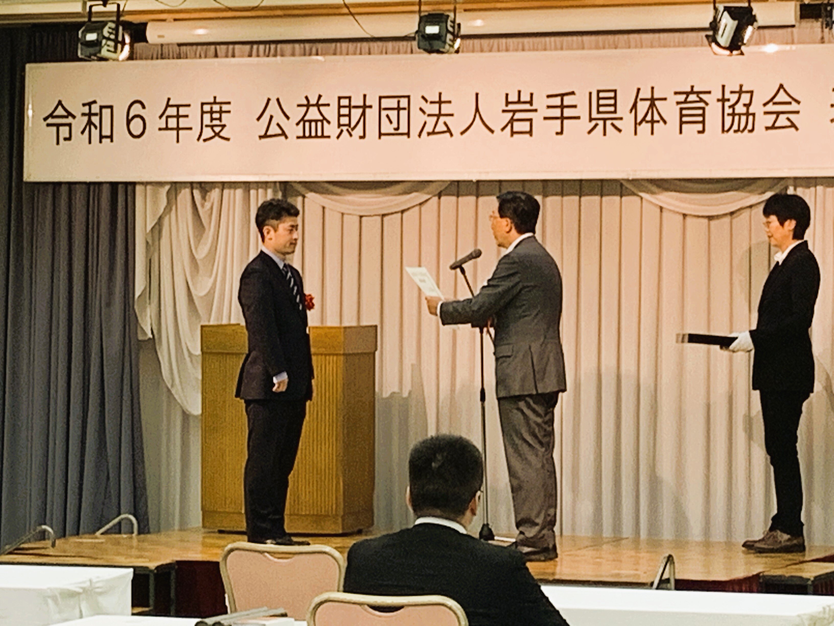 当社パラアスリート社員 髙橋幸平が「令和5年度後期 岩手県体育協会